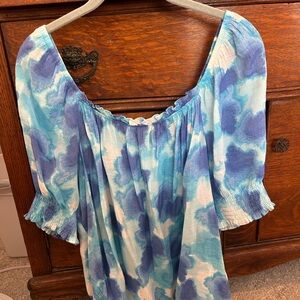 Zac & Rachel Blue and White Garment